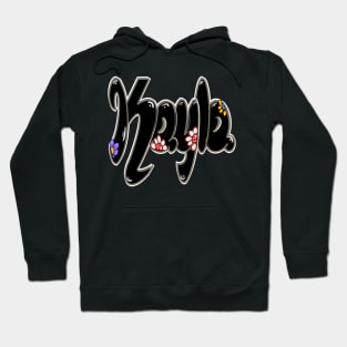 Kayla black and white 3 The top 10 best Personalized Custom Name gift ideas for Kayla girls and women first name Kayla Hoodie